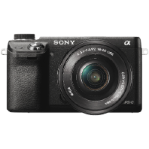 ALPHA ILCE-6000 + 16-50 mm + 55-210 mm fekete kit