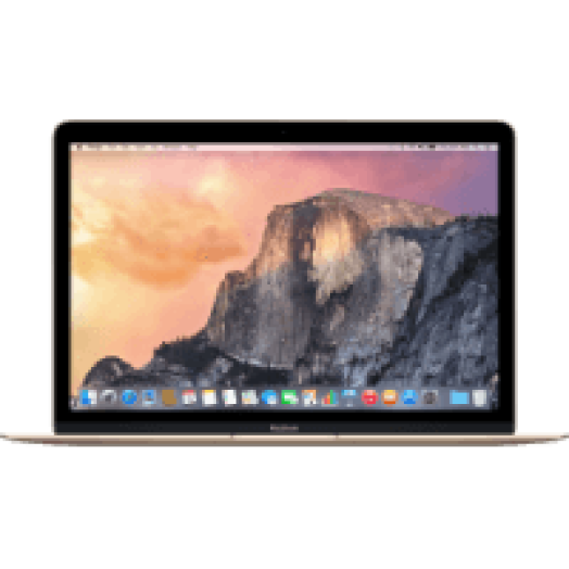 MacBook 12" Retina kijelző Core M/8GB/256 GB SSD arany (mk4m2mg/a)