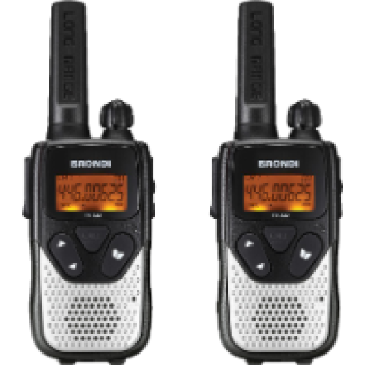 FX-332 Walkie-Talkie pár, fekete/ezüst