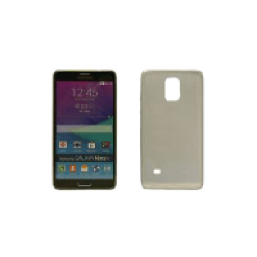 Samsung Galaxy Note 4 fekete ultravékony szilikon tok