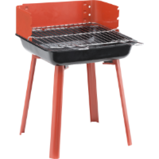 11526 PORTAGO faszenes grill, piros