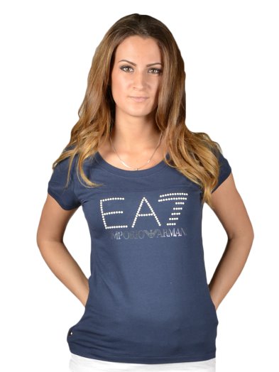 TRAIN GRAPHIC W TEE RN SS PEARLS