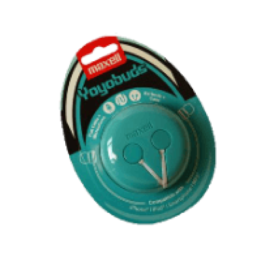 303730.00.CN Yoyobuds fülhallgató, zöld+fehér