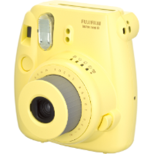 Instax Mini 8 sárga analóg fényképezőgép