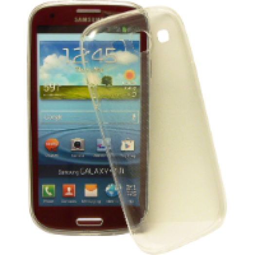 Samsung Galaxy S3 ultravékony szilikon hátlap, átlátszó