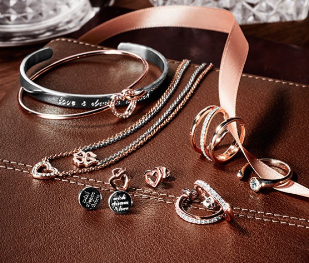Női lánc Swarovski® kristállyal