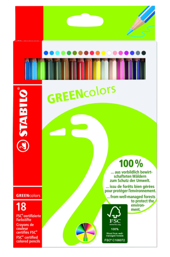 STABILO Greencolour színes ceruza