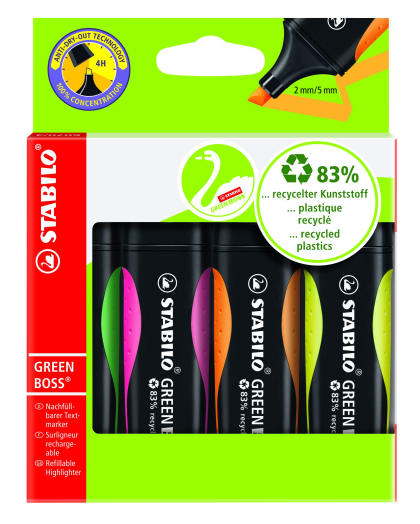 STABILO GREEN BOSS szövegkiemelő