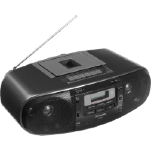 RX-D 55 AEG-K CD-s rádiómagnó, fekete
