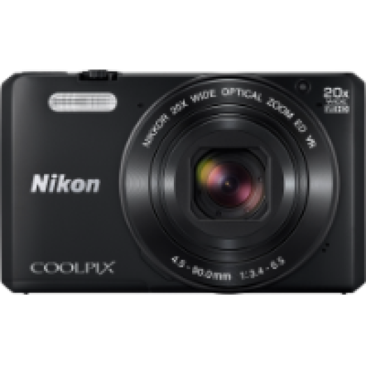 Coolpix S7000 fekete digitális fényképezőgép + tok