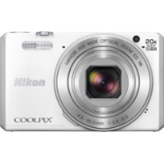 Coolpix S7000 fehér digitális fényképezőgép + tok