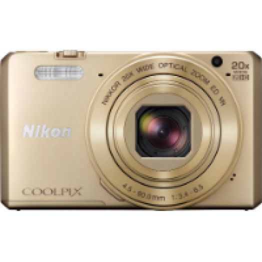 Coolpix S7000 arany digitális fényképezőgép + tok