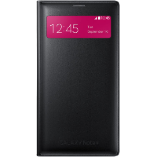 Galaxy Note 4 flip tok névjegyzékkel fekete