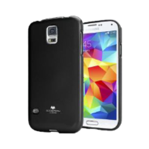 JELLY SAMSUNG Galaxy S6 Edge rugalmas szilikon hátlap fekete