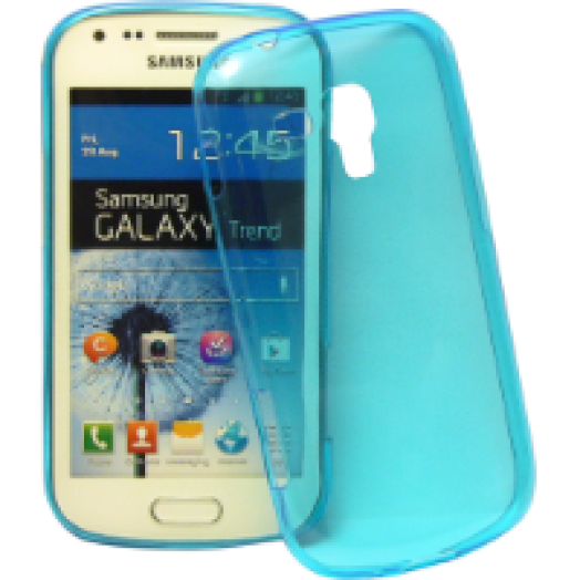 Samsung Galaxy S Duos/Trend kék ultravékony szilikon tok