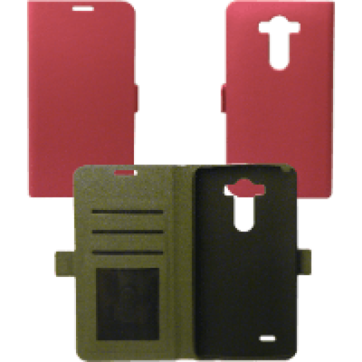LG G3 pink flip oldalra nyíló tok