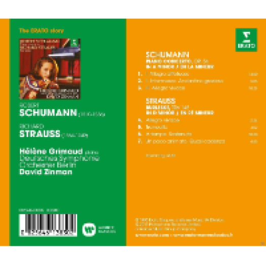 Schumann - Piano Concerto / Strauss - Burleske CD