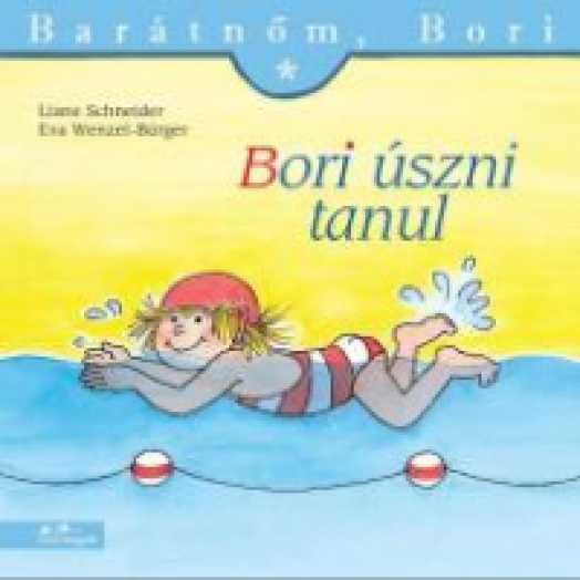 Bori úszni tanul