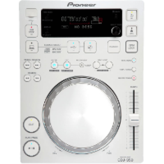 CDJ-350-W DJ multimédia lejátszó, fehér