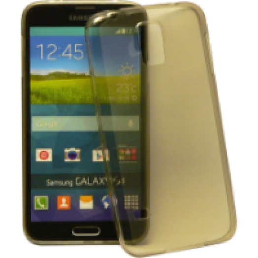 Samsung Galaxy S5 (G900) fekete ultravékony szilikon tok