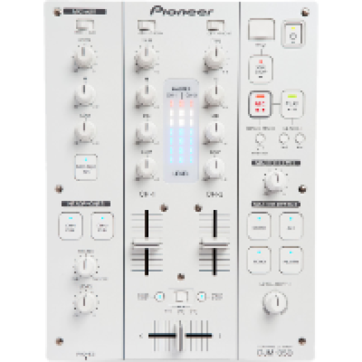 DJM-350-W 2 csatornás DJ keverő, fehér