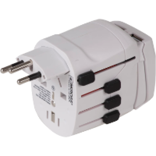 Utazó adapter (WORLDPROUSB)