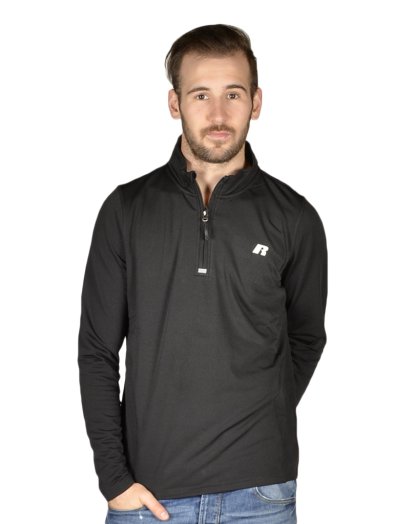 1/4 ZIP L/S TOP