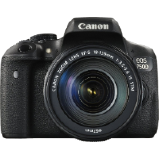 EOS 750D + 18-135 mm IS STM Kit