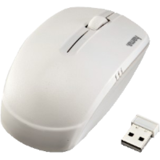 AM-7500 fehér vezeték nélküli optikai egér (134911)