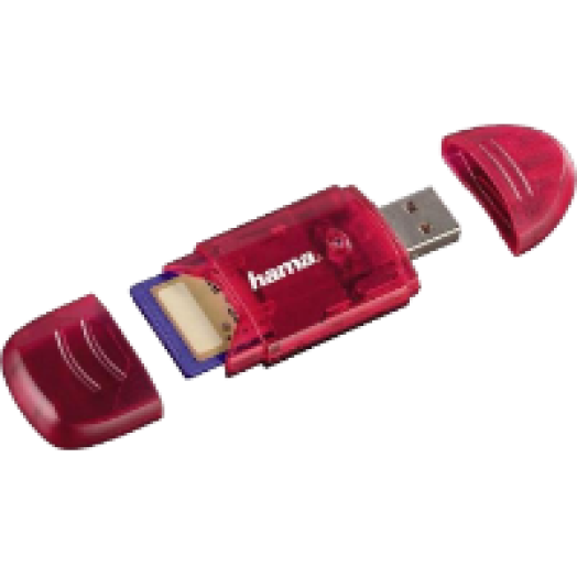 USB piros kártyaolvasó (114729)