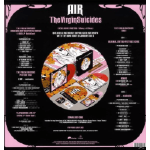 The Virgin Suicides (15th Anniversary Deluxe Edition) (Deluxe Box) LP+CD