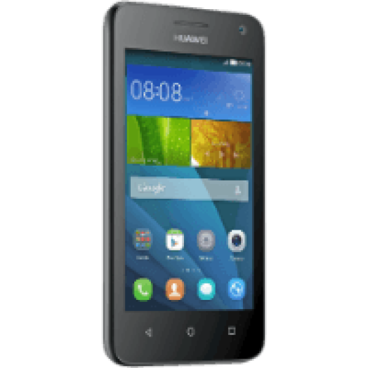 Ascend Y360 Dual Sim fekete kártyafüggetlen okostelefon