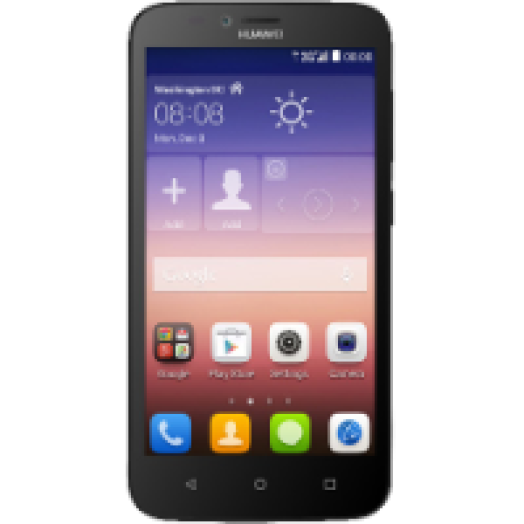 Ascend Y625 Dual Sim fekete kártyafüggetlen okostelefon