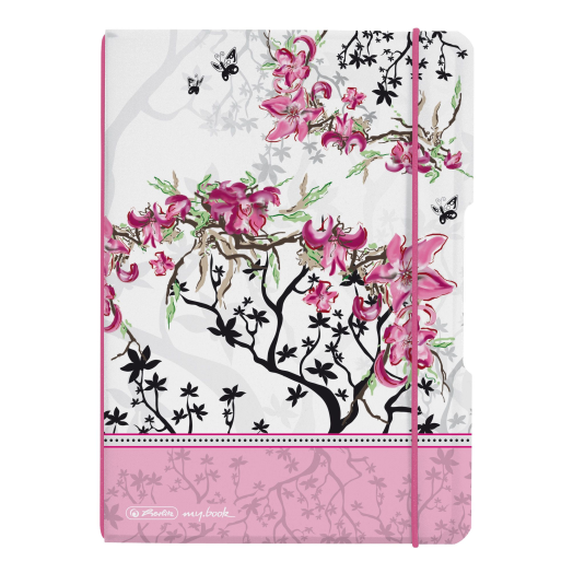 Helitz my.book Ladylike Bloom füzet A5 40lap kockás