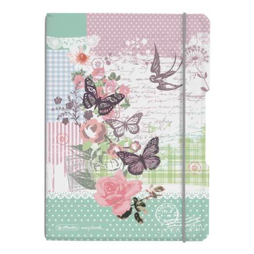 Helitz my.book Ladylike Butterfly füzet A5 40lap kock