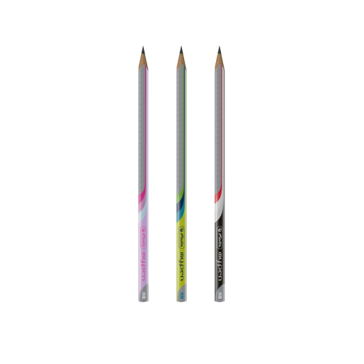 Herlitz my.pen trio ceruza HB 2 db/csomag BL