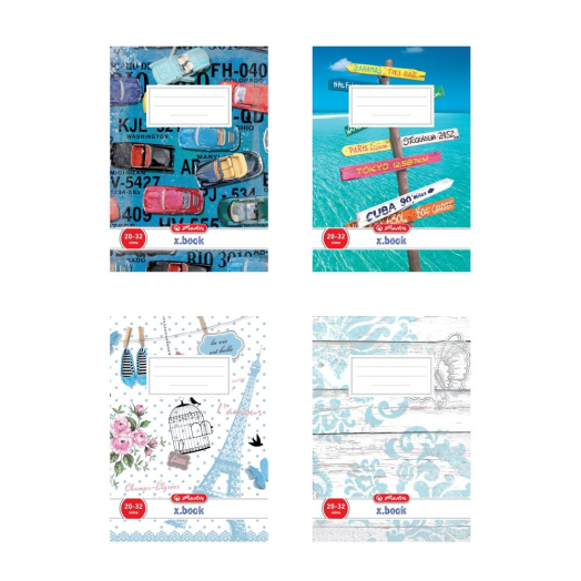 Herlitz Mix füzet A5 20-32 sima