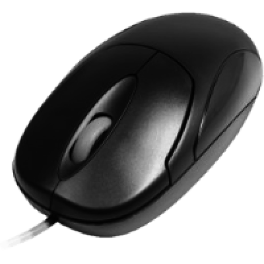 fekete optikai egér 1000DPI (MT1099)