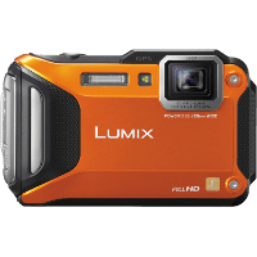 Lumix DMC-FT5 narancs digitális fényképezőgép