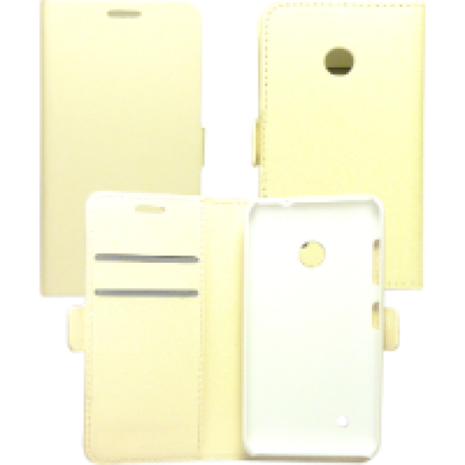 Nokia Lumia 530 fehér flip tok