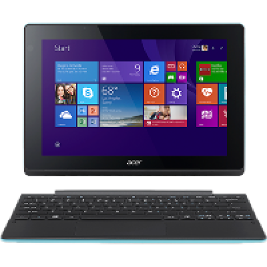 Aspire Switch 10 E 2in1 eszköz kék NT.G0NEU.002 (10,1"/Intel Atom/500GB HDD + 64GB eMMC/Windows 8.1)