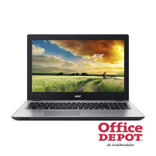 Acer Aspire V3-574-54WM 15,6"/Intel Core i5-5200U 2,2GHz/4GB/500GB/DVD író/Win8/fekete-ezüst notebook