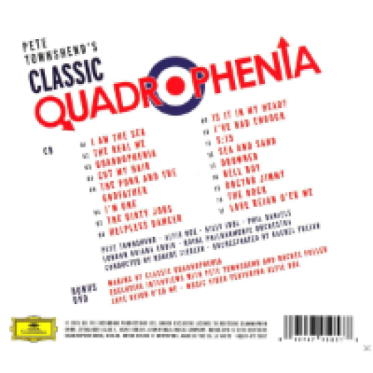 Pete Townshend's Classic Quadrophenia (Deluxe Edition) CD+DVD
