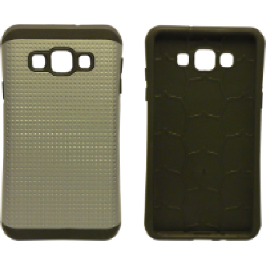Samsung Galaxy A3 ütésálló hátlap szürke