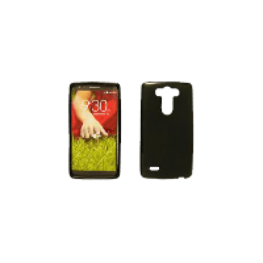 LG G4 vékony szilikon hátlap fekete