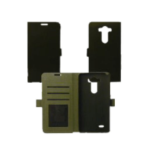 LG C50 flip oldalra nyíló tok fekete
