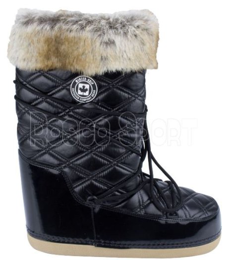 WinterGrip Shiny női hótaposó, fekete