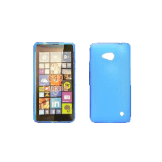 Lumia 640 vékony szilikon hátlap, kék