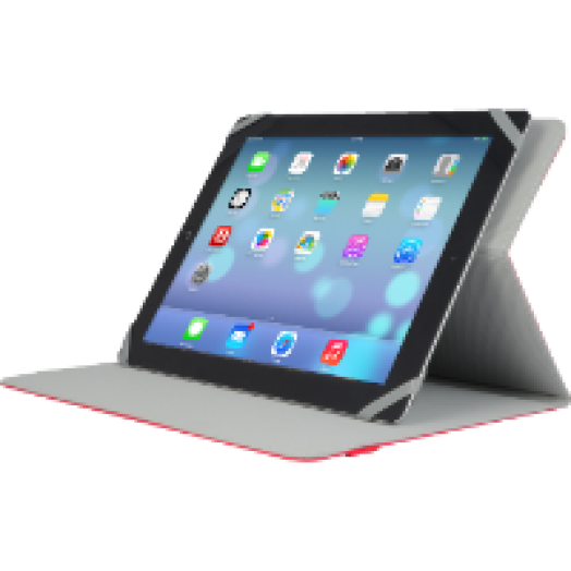 piros univerzális állvánnyá alakítható tablet tok 10" (TUC20-10-RED)
