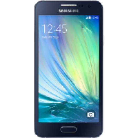 Galaxy A3 Duos SM-A300 fekete kártyafüggetlen okostelefon